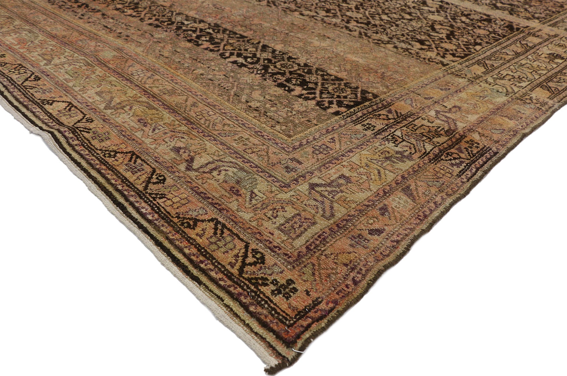 7 x 13 Antique Persian Malayer Rug 76510