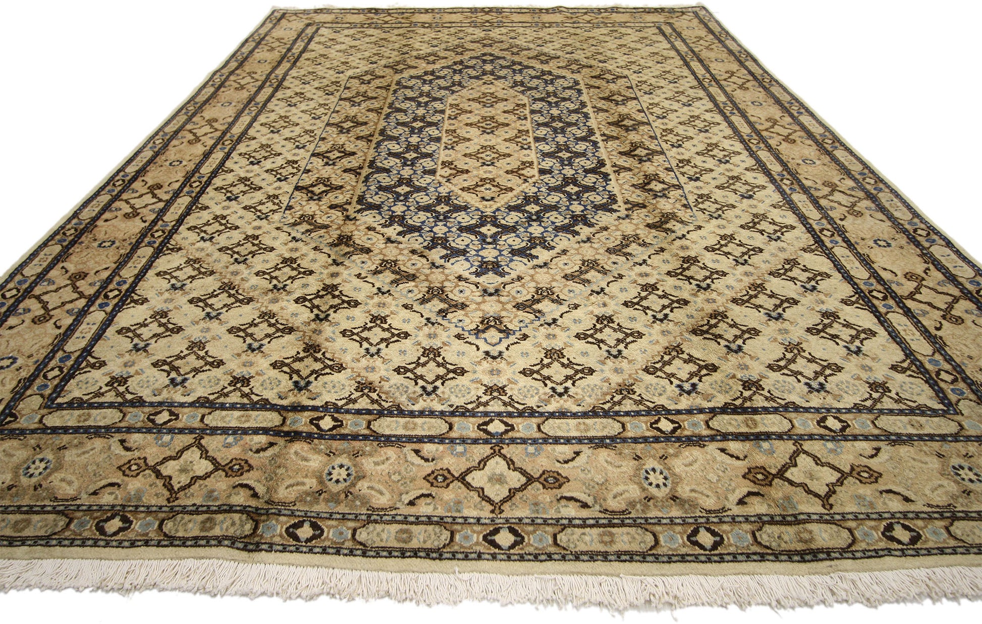 7 x 10 Vintage Persian Khorassan Rug 76520