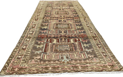 4 x 10 Vintage Persian Azerbaijan Rug 76524