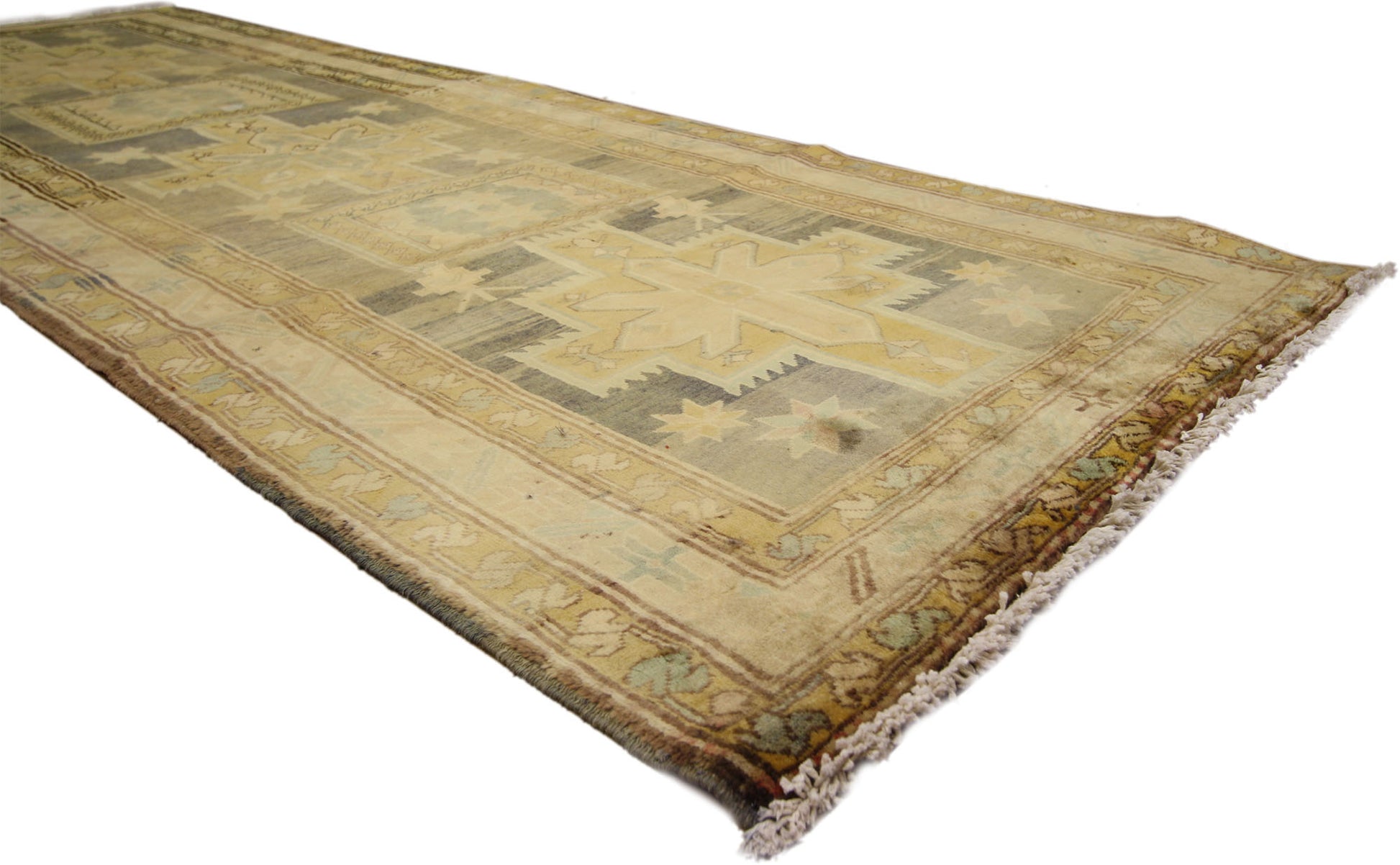 4 x 10 Vintage Persian Azerbaijan Rug 76528