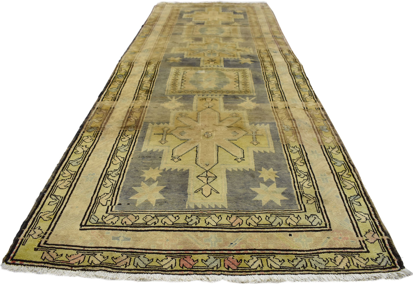 4 x 10 Vintage Persian Azerbaijan Rug 76528