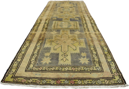 4 x 10 Vintage Persian Azerbaijan Rug 76528