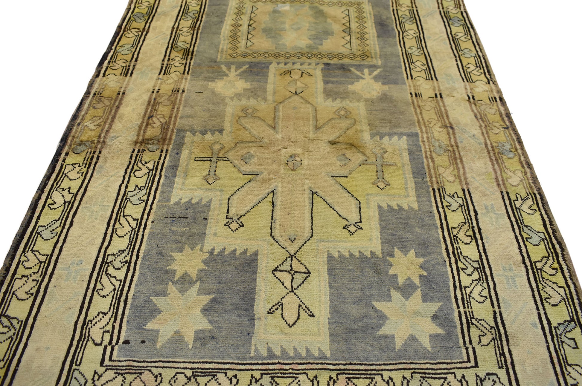 4 x 10 Vintage Persian Azerbaijan Rug 76528