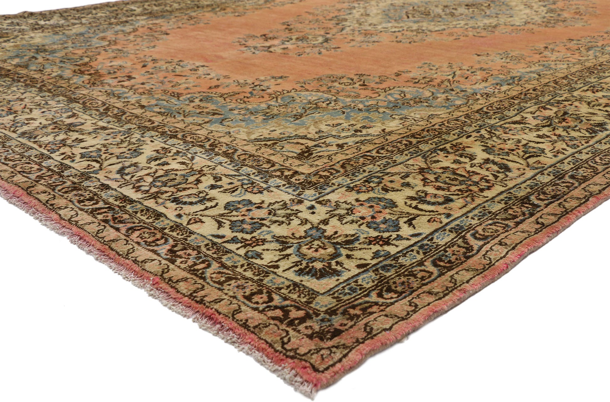 10 x 17 Vintage Persian Kasvin Hamadan Rug 76540