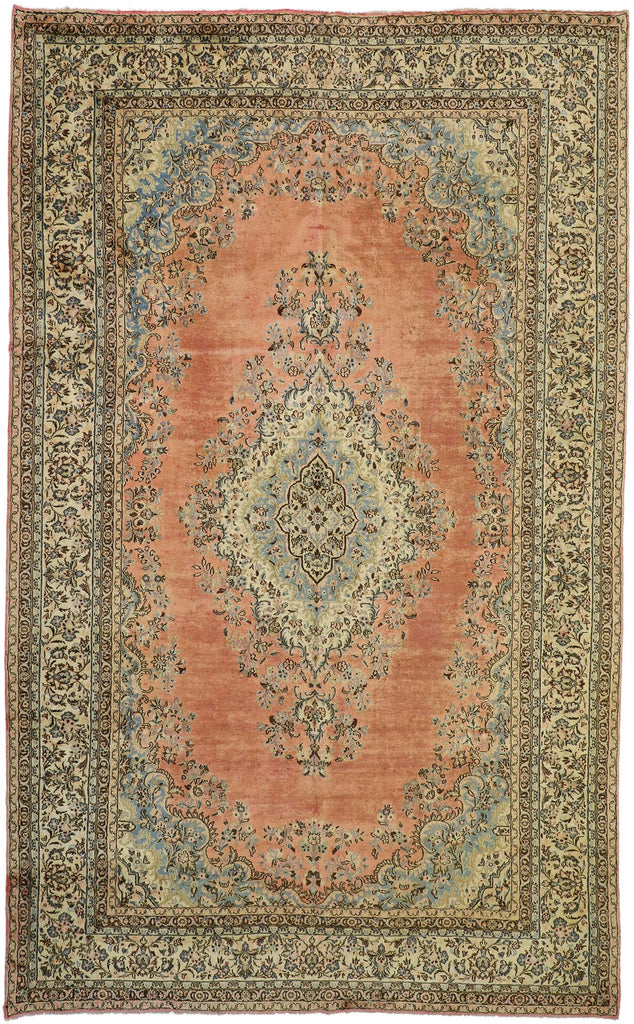 10 x 17 Vintage Persian Kasvin Hamadan Rug 76540