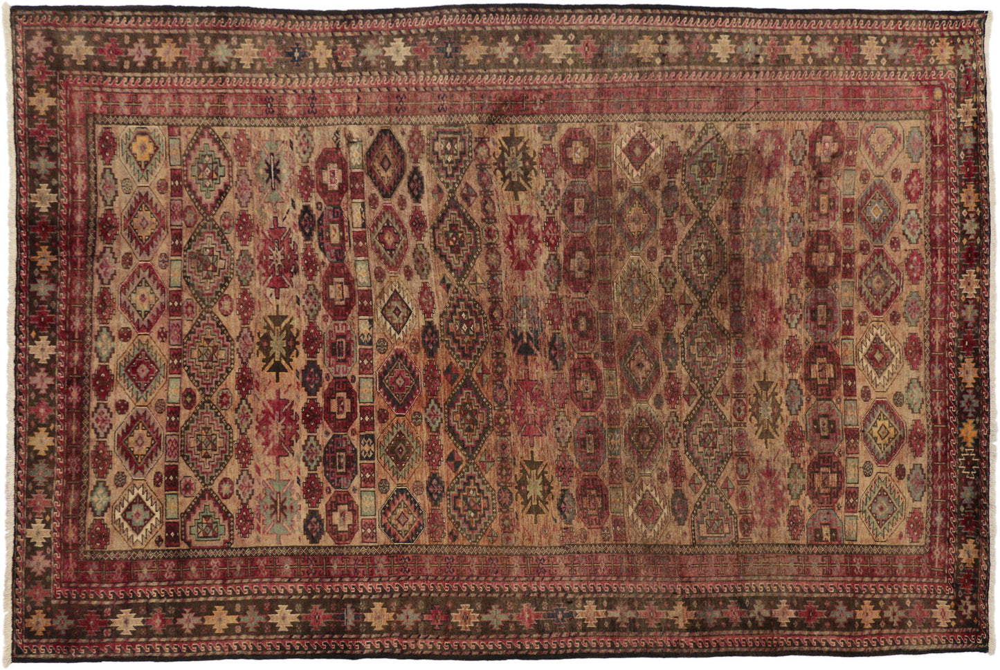 6 x 9 Persian Baluch Rug 76544