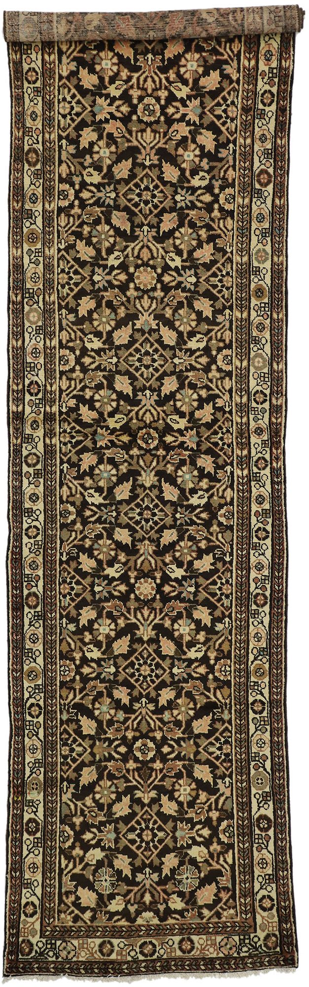 4 x 14 Antique Persian Malayer Rug 76557