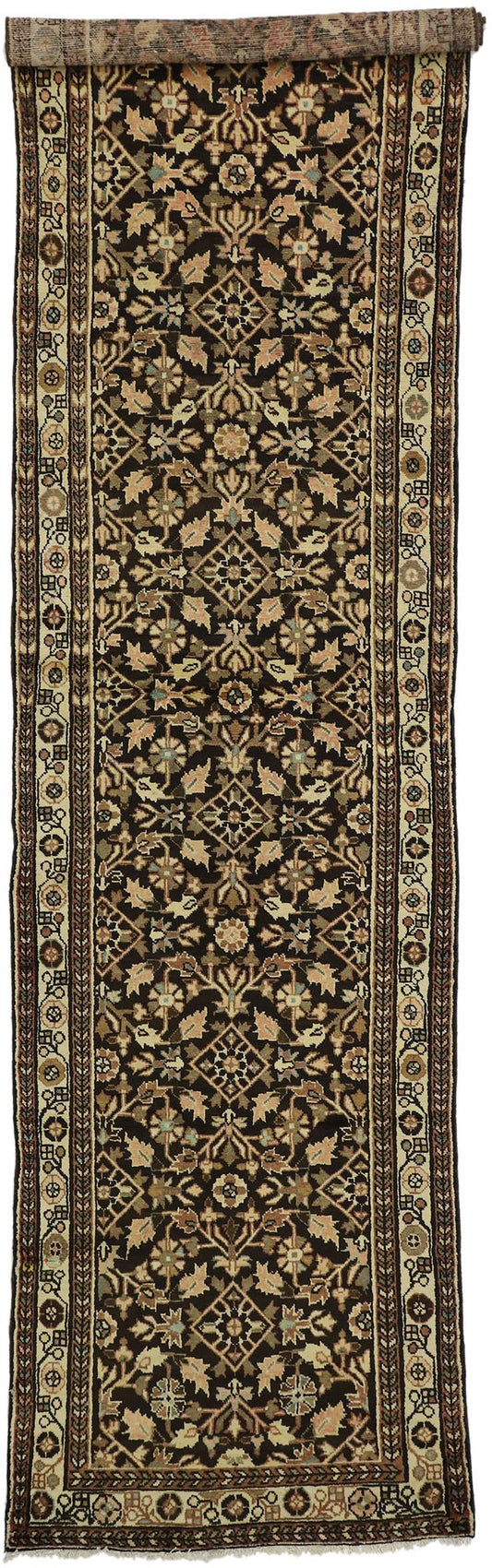 4 x 14 Antique Persian Malayer Rug 76557