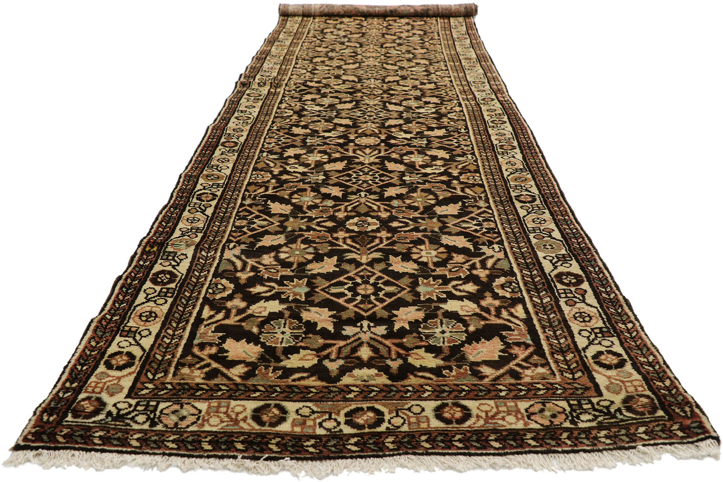 4 x 14 Antique Persian Malayer Rug 76557