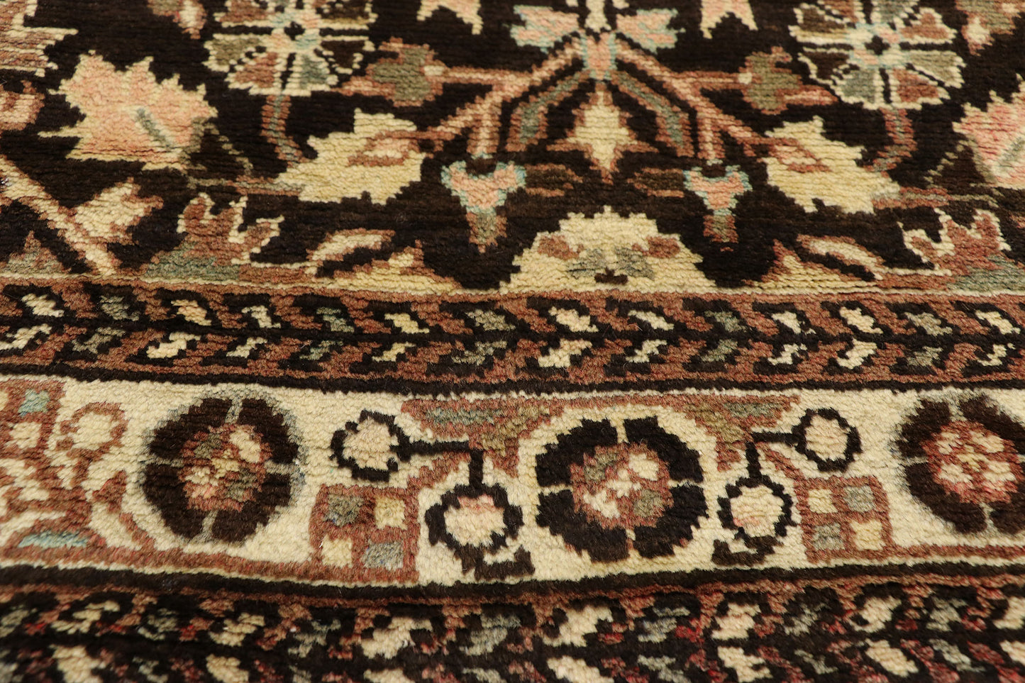 4 x 14 Antique Persian Malayer Rug 76557
