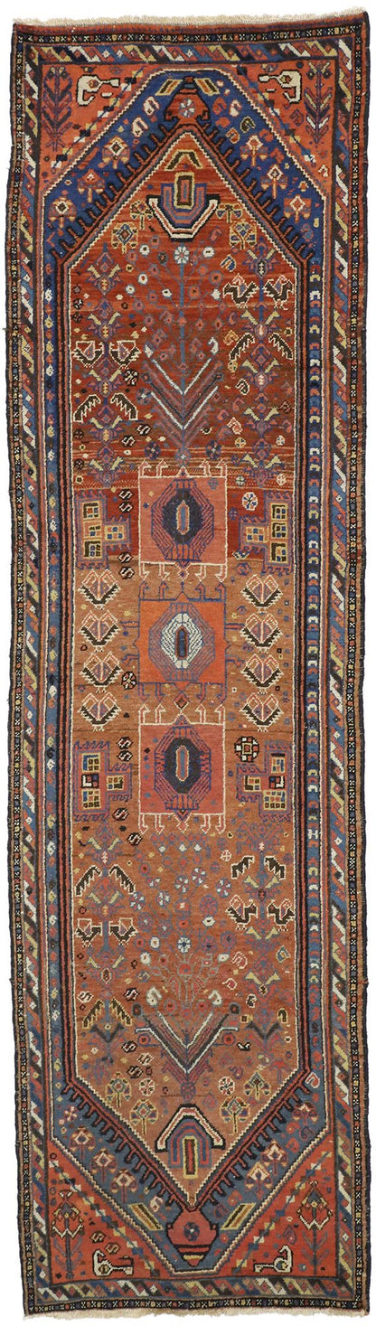 3 x 12 Antique Persian Malayer Rug 76559