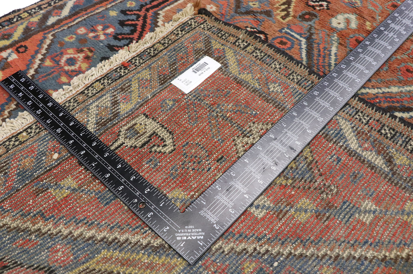 3 x 12 Antique Persian Malayer Rug 76559