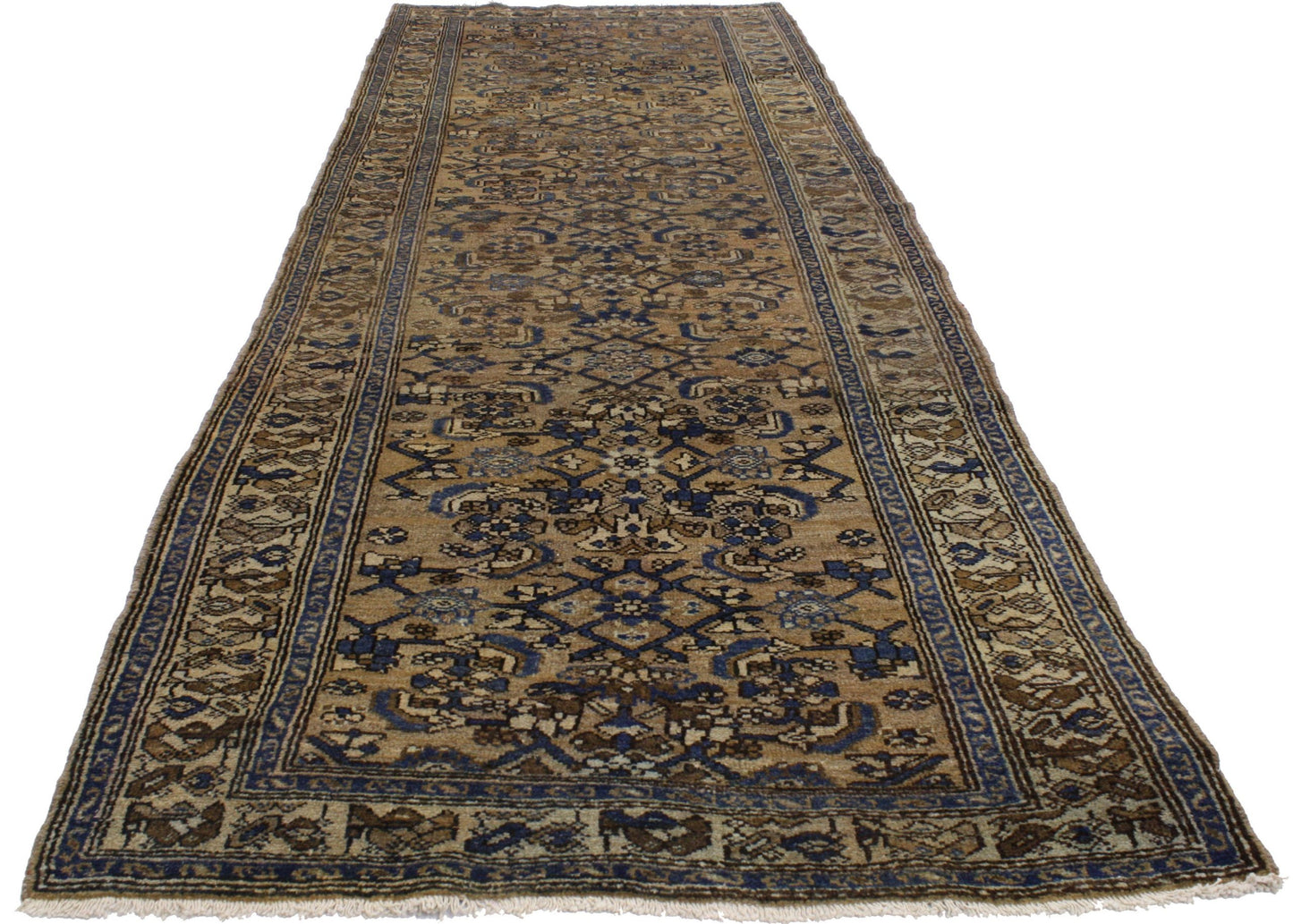 3 x 9 Antique Persian Malayer Rug 76561