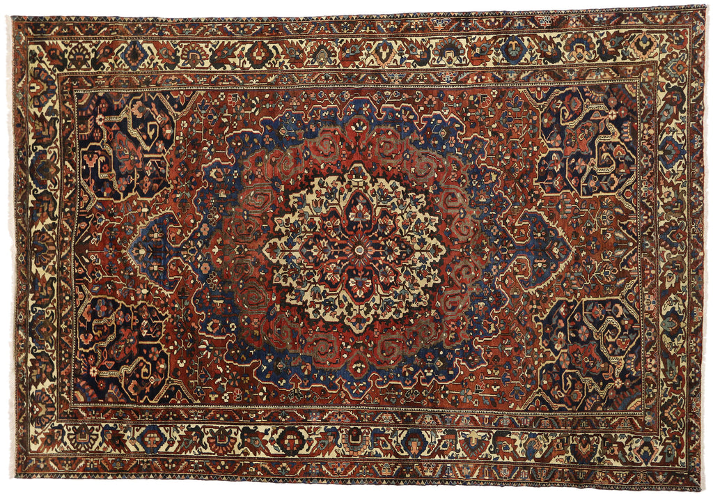 11 x 16 Antique Persian Bakhtiari Rug 76567