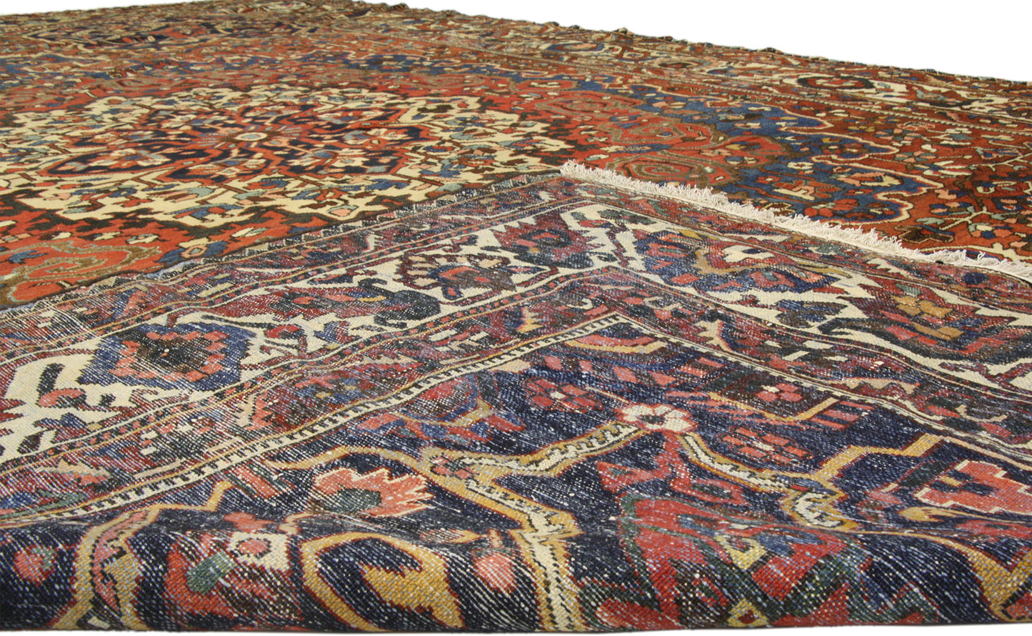 11 x 16 Antique Persian Bakhtiari Rug 76567