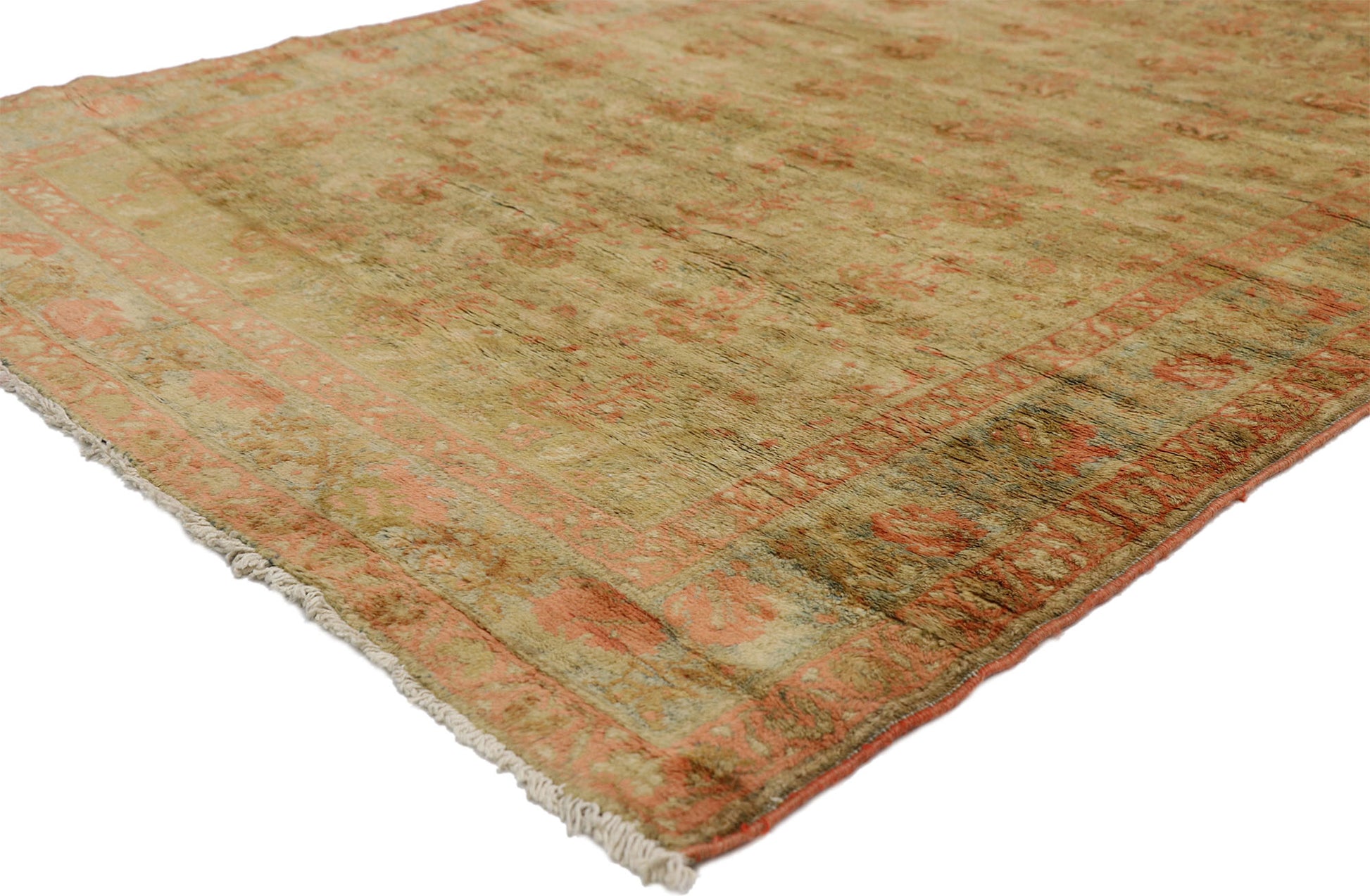 4 x 28 Antique Persian Mahal Runner 76571