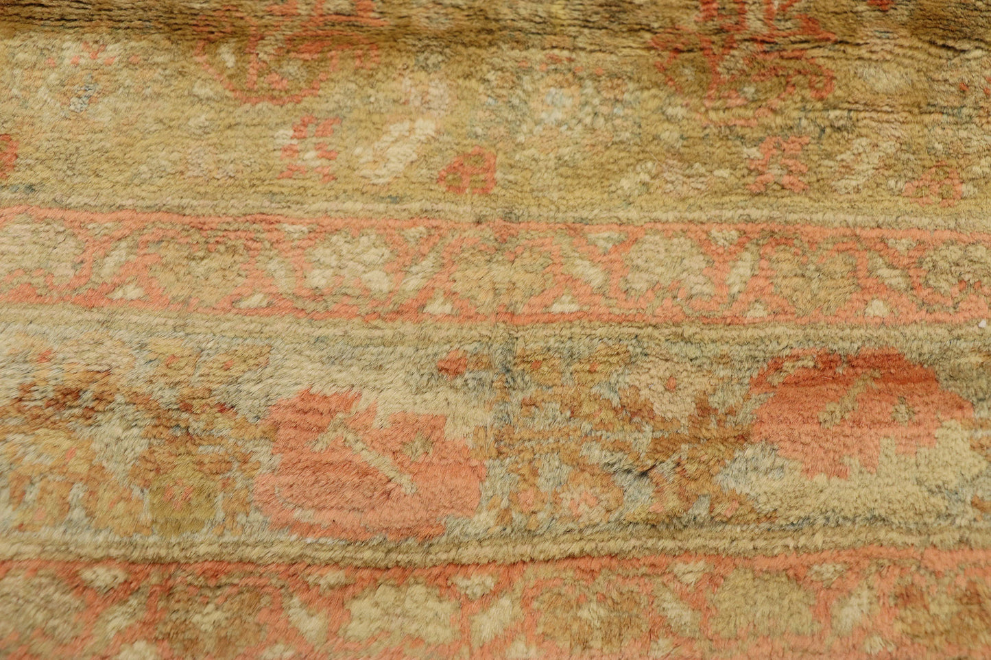 4 x 28 Antique Persian Mahal Runner 76571