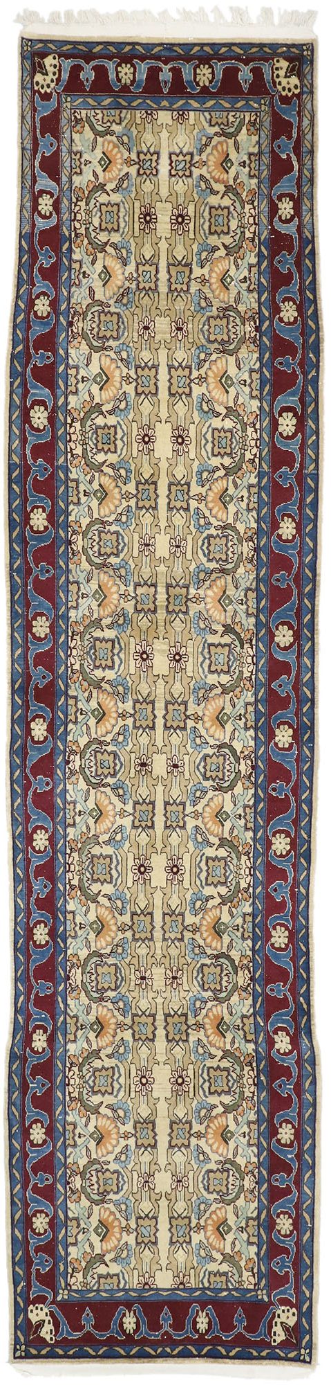 3 x 13 Vintage Yazd Runner 76575