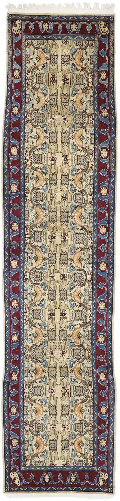 3 x 13 Vintage Yazd Runner 76575