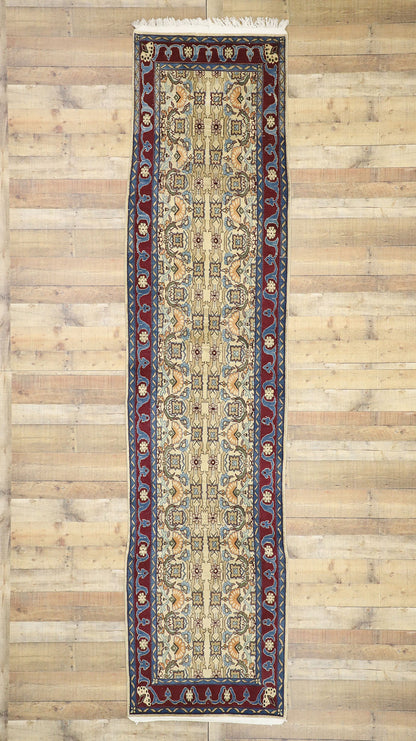 3 x 13 Vintage Yazd Runner 76575