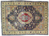 9 x 12 Antique Persian Tabriz Rug 76578