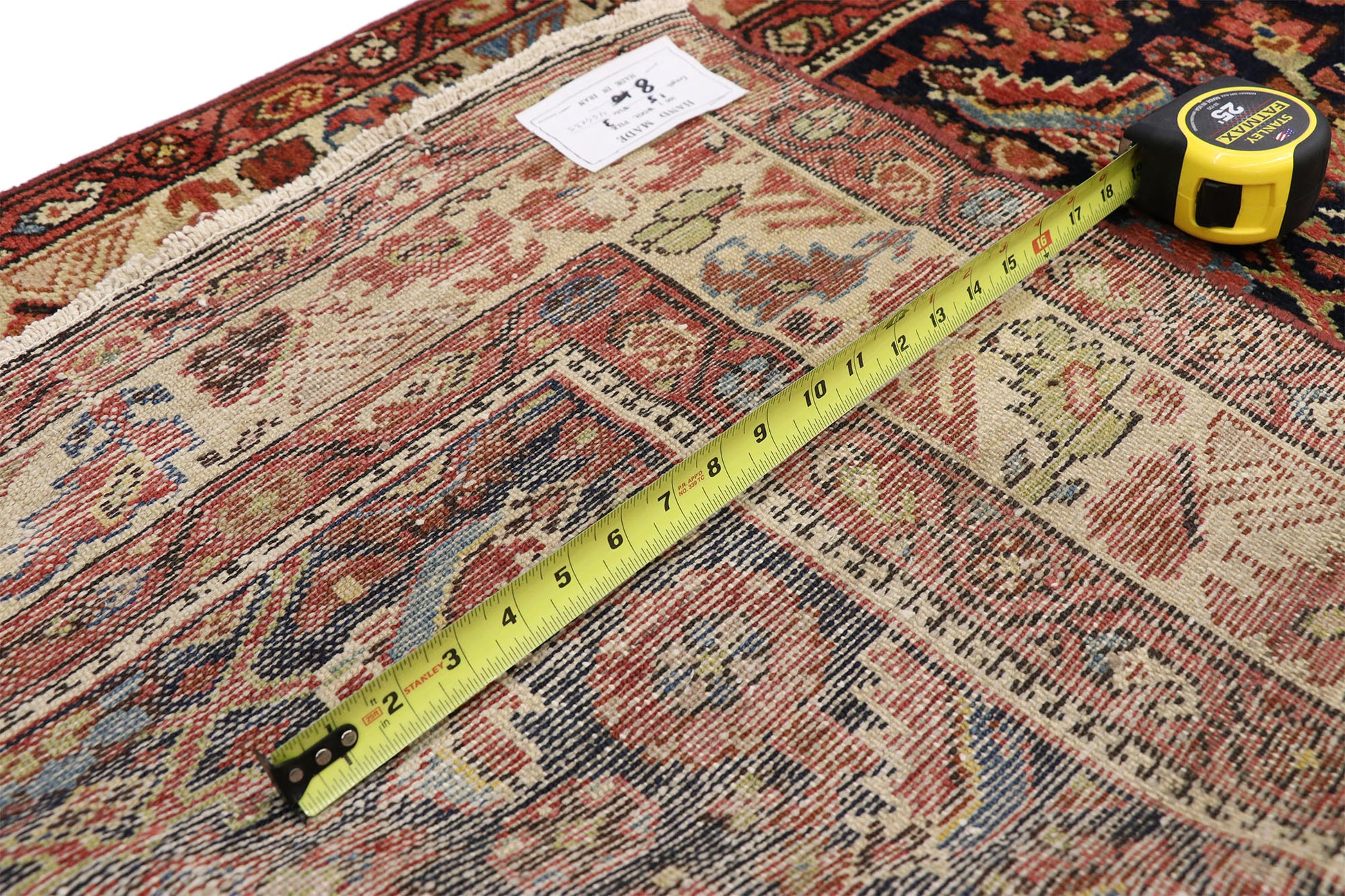 3 x 15 Antique Persian Malayer Runner 76580