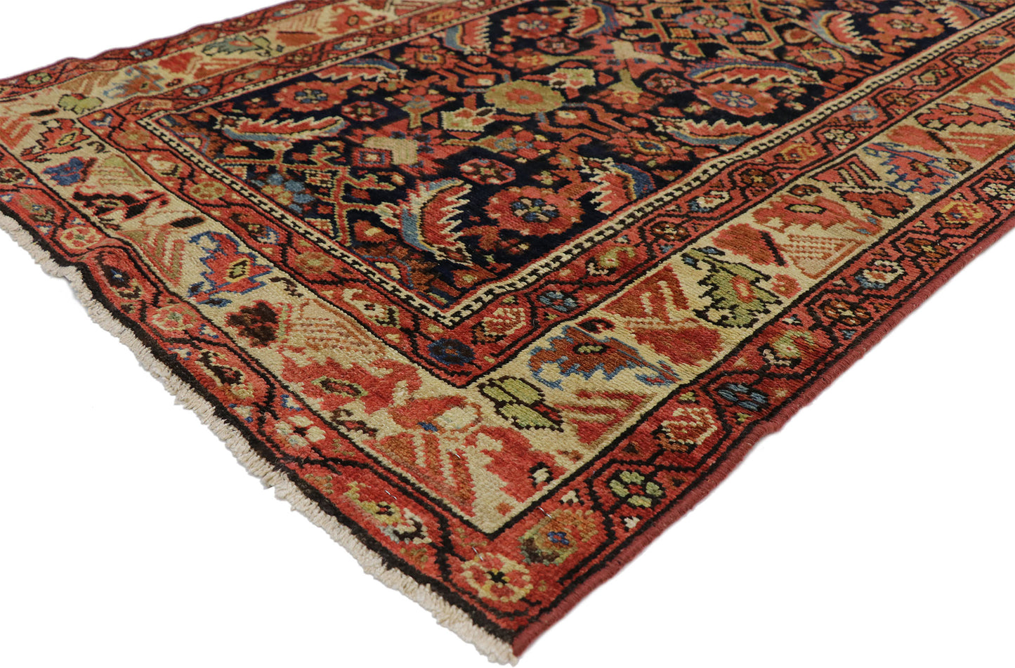 3 x 15 Antique Persian Malayer Runner 76580