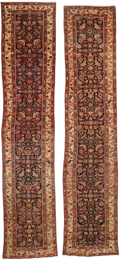 3 x 15 Antique Persian Malayer Runner 76581