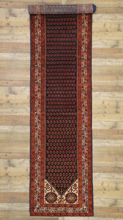 3 x 17 Antique Persian Malayer Runner 76586