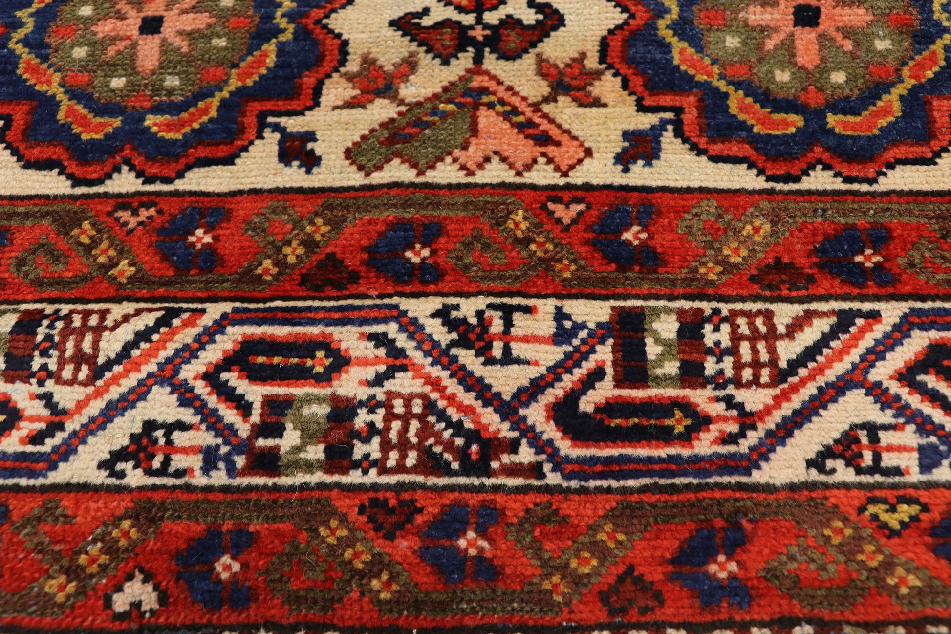 3 x 17 Antique Persian Malayer Runner 76586