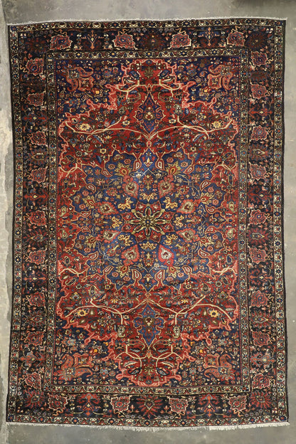 11 x 16 Antique Bakhtiari Rug 76587