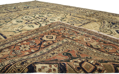 7 x 11 Vintage Persian Heriz Rug 76591