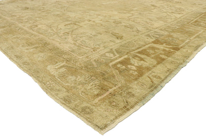 11 x 12 Antique Turkish Oushak Rug 76602