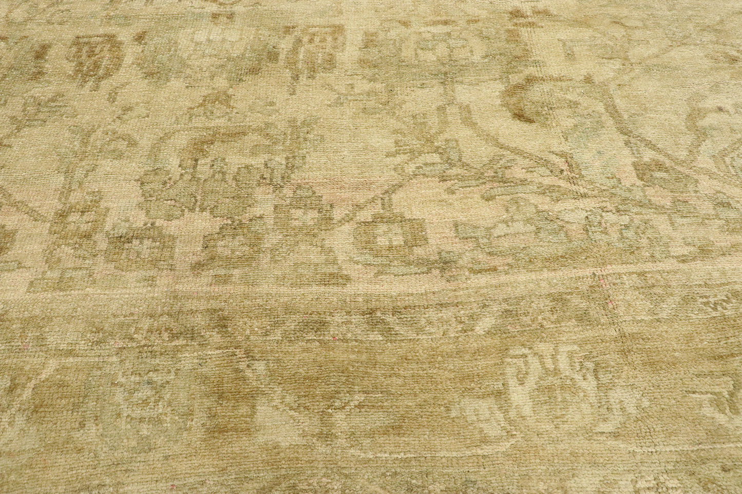 11 x 12 Antique Turkish Oushak Rug 76602
