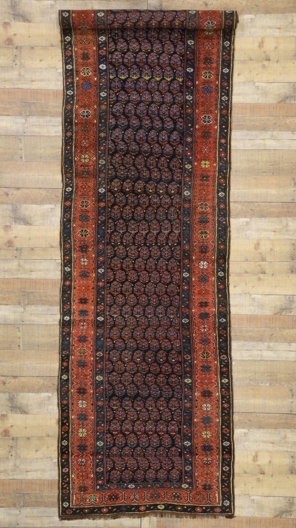 4 x 13 Vintage Persian Kurdish Rug 76603