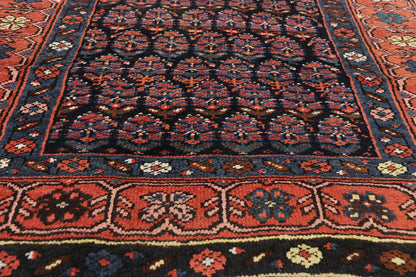 4 x 13 Vintage Persian Kurdish Rug 76603