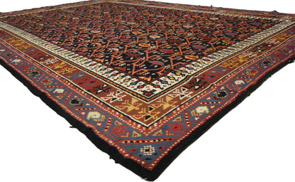 8 x 11 Antique Savonnerie Rug 76604