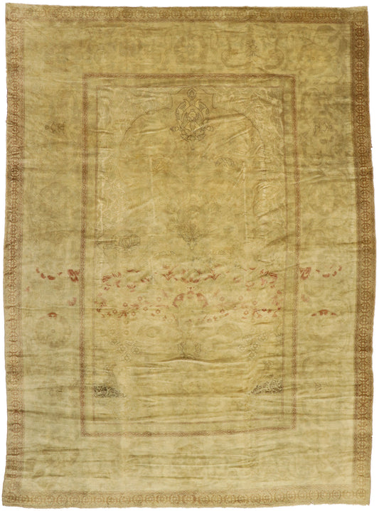 11 x 14 Antique European Austrian Rug 76605