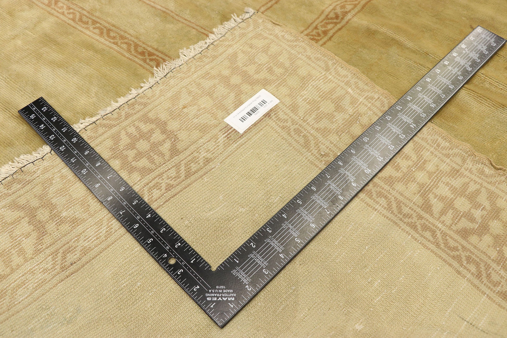 11 x 14 Antique European Austrian Rug 76605
