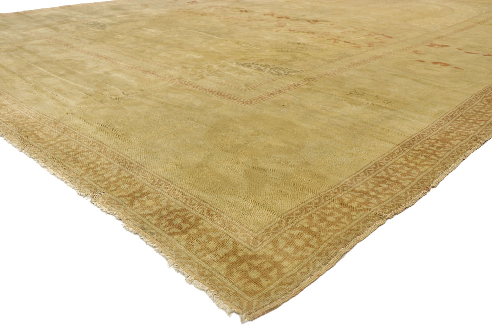 11 x 14 Antique European Austrian Rug 76605