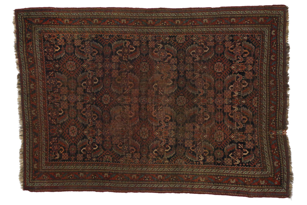 4 x 6 Antique Bijar Rug 76610