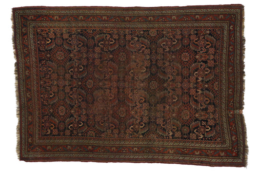 4 x 6 Antique Bijar Rug 76610