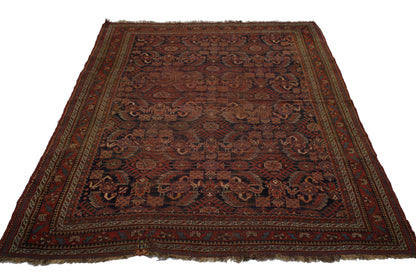 4 x 6 Antique Bijar Rug 76610