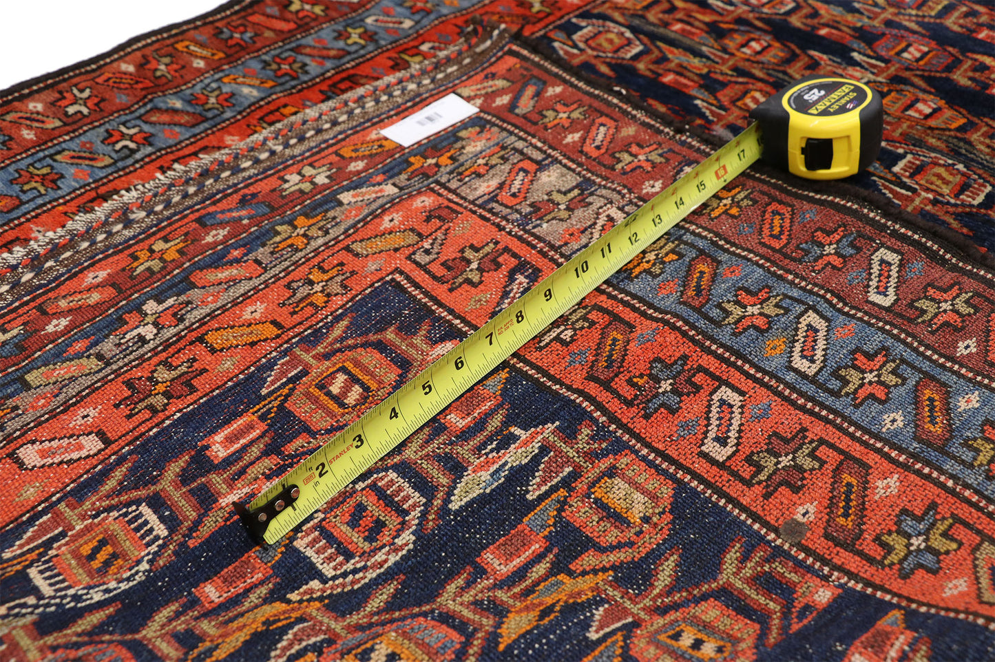 4 x 12 Antique Persian Kurdish Rug 76615