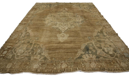 8 x 11 Vintage Oushak Rug 76618