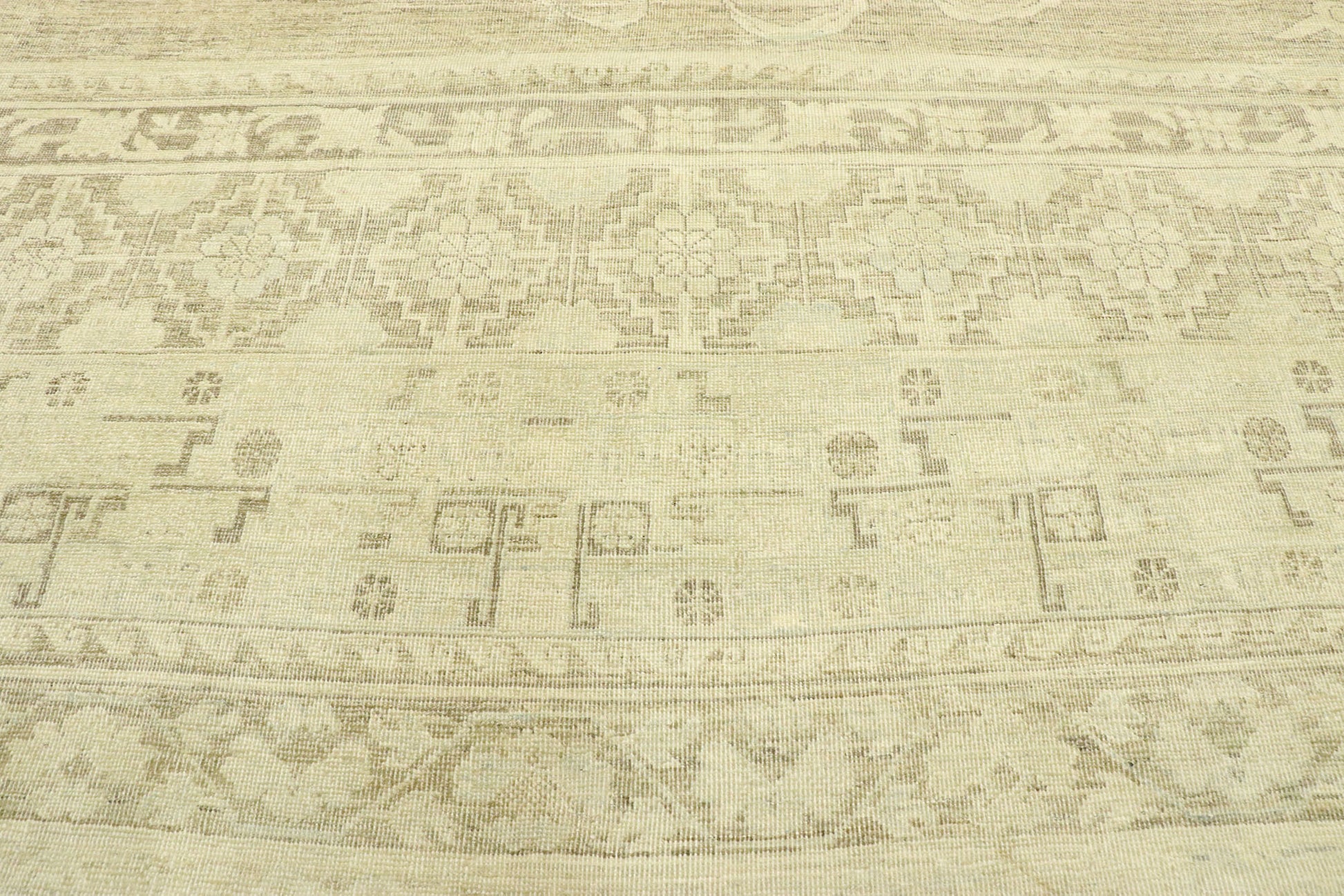 14 x 14 Contemporary Khotan Square Rug 76620