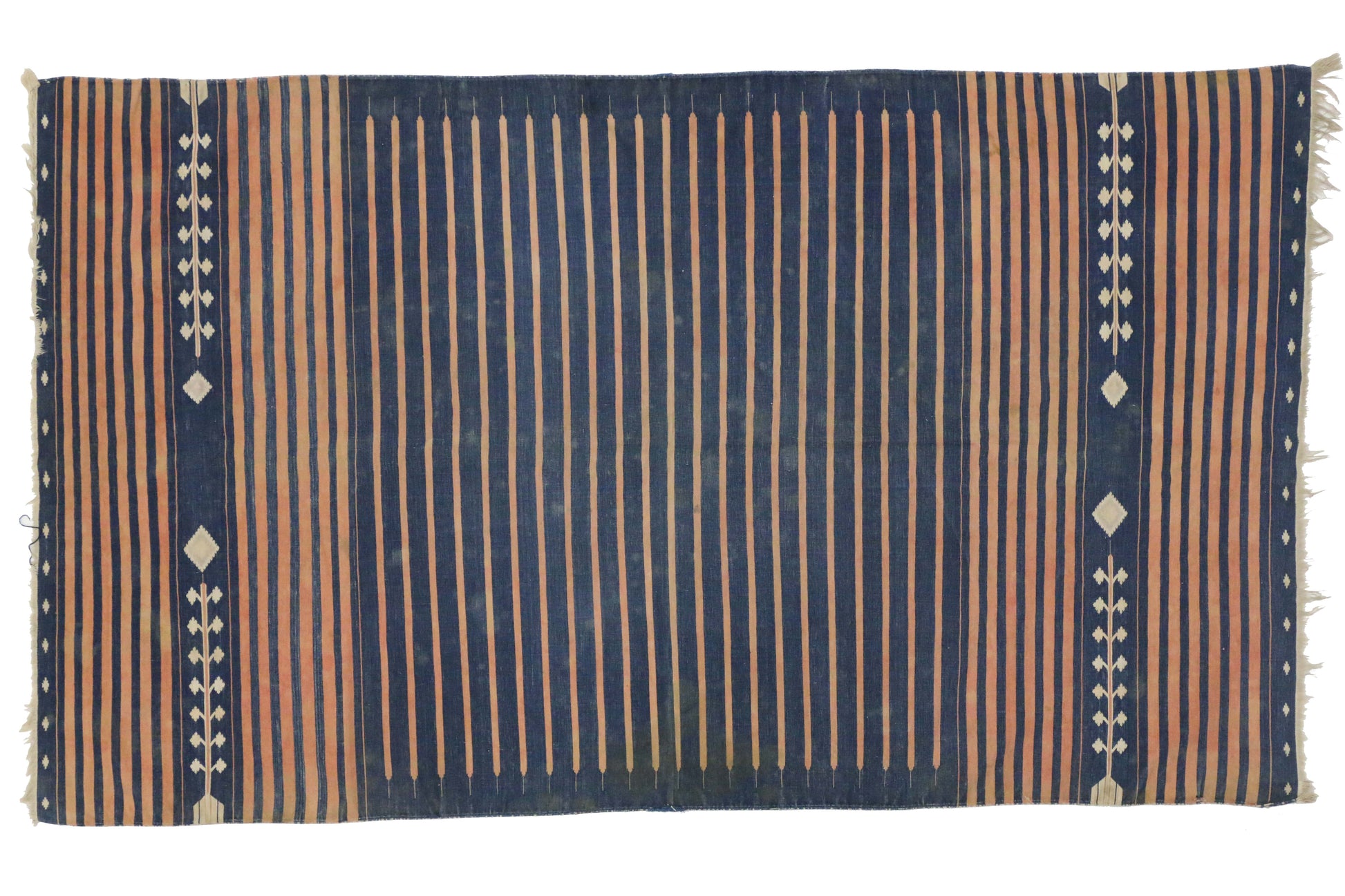 4 x 7 Vintage Afghan Kilim Rug 76625