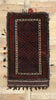 2 x 4 Antique Afghan Pushti Bag 76631