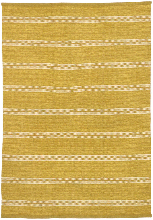 5 x 8 Vintage Gold Swedish Rollakan Rug 76644