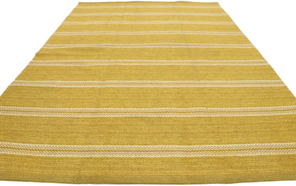 5 x 8 Vintage Gold Swedish Rollakan Rug 76644